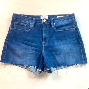 Frame Le Brigette Cutoff Denim Shorts